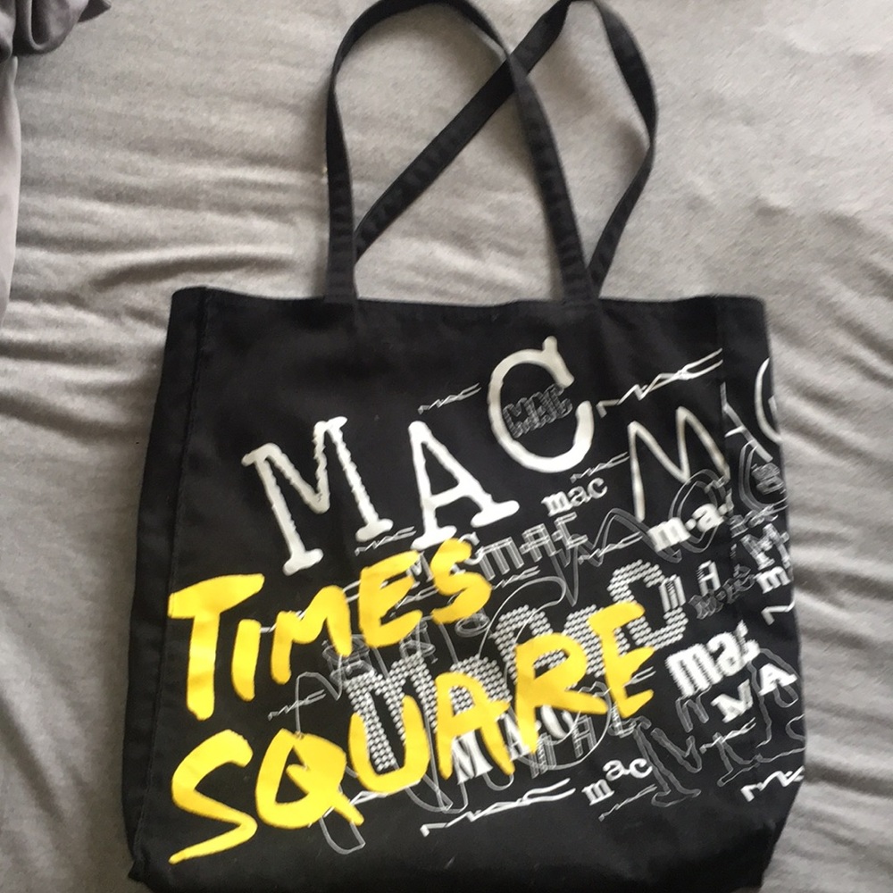 MAC Times Square cloth tote